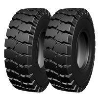 Garvee Set of 2 28x9-15 Heavy Duty Forklift Tires 14 Ply Tube Type Industrial Use Durable Black