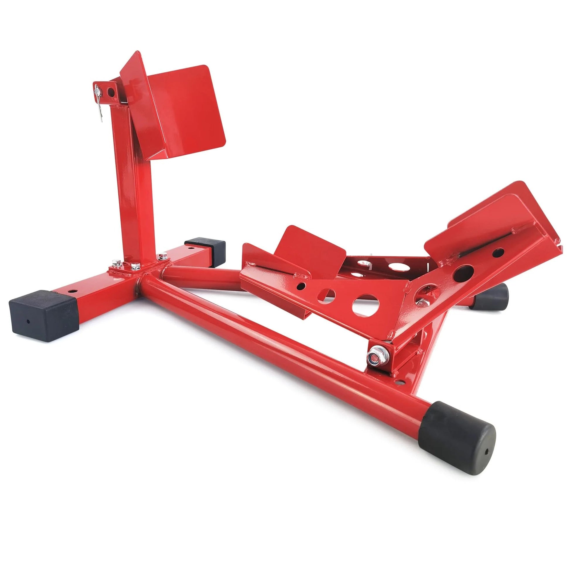 Garvee Professional Grade Universal Wheel Chock Motorcycle Stand Heavy-Duty 1500Lb for Trailers Garage Dirt Bikes