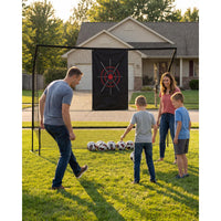 Garvee Golf Hitting Nets for Backyard Driving Real Balls, 10x7.5FT Heavy Duty, Portable Indoor & Outdoor Chipping Practice Net, Noise-Reducing Cloth, Steel Frame