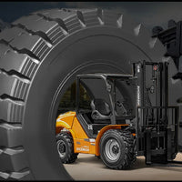 Garvee Set of 2 28x9-15 Heavy Duty Forklift Tires 14 Ply Tube Type Industrial Use Durable Black