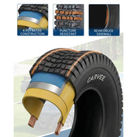 Garvee Heavy Duty Tubeless Turf Tire Set for Golf Cart & Lawn Mower – 20x8.00-8 4PR, 905 lbs Load, CT558 Grip, Replacement Tire Only – 2 Pack, Without Hub