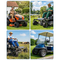 Garvee Heavy Duty Tubeless Turf Tire Set for Golf Cart & Lawn Mower – 20x8.00-8 4PR, 905 lbs Load, CT558 Grip, Replacement Tire Only – 2 Pack, Without Hub