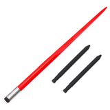 Garvee 49" Hay Bale Spear, 4000 lbs Capacity – Heavy Duty Quick Attach Square Spike with Sleeve & Hex Nut – Replacement for Kubota Compact Track Loader Tractor Loader Skid Steer – Durable Farm Equipment – Red with Sleeve Single - Red