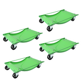 Garvee Car Dolly Set of 4, Garvee 10,000 LBS Vehicle Wheel Dolly with Heavy Duty 3.5 Inch Steel Wheels for Moving Cars, Trucks, Trailers, Motorcycles, and Boats, 23.8in x 14.4in