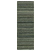 Garvee Modern Striped Washable Area Rug - Low Pile Non-Slip Contemporary Carpet - Soft, Collapsible, Mark Resistant Floor Mat for Living Room, Bedroom - Green, 9x12ft (274x366cm)