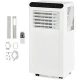 Garvee 10000BTUs Portable Air Conditioner, 3-In-1 Stand UP AC Unit with Heater, Dehumidifier, Fan Modes for Room Up to 450 Sq. Ft, Auto Swing, 24 Timer, White - 