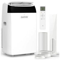 Garvee 14,000 BTU 3-in-1 Portable Air Conditioner with Dehumidifier & Fan, Portable AC Units Cools up to 750 Sq. Ft., Remote Control, Auto Swing, Sleep Mode, White Top