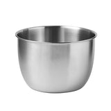 Garvee Stainless Steel Deep Mixing Bowl, Salad Mixing Bowl, Egg Beating Basin for Baking & Marinating, 21x14in, Silver