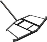 Garvee ATV/UTV Tow Behind Driveway Drag Harrow, 74" Heavy Duty Steel Landscape Grader, Pin Hitch Design, Gravel & Soil Leveling, Black - Black