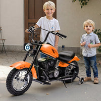 Garvee Ride - T Series: 24V Electric Dirt Bike, 2 Speed Max Up to 14 mph & 60 Minutes Continuous Ride on Toy Motorbike with Led Lights, Leather Seat, Handbrake for Big Kids Teen