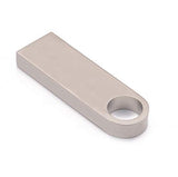 Garvee 2TB USB Flash Drive Metal Keychain Waterproof Shockproof High-Speed USB 3.0 Silver