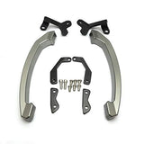 Garvee Ergonomic Passenger Motorcycle Grab Bar for MT-07 FZ-07 2014-2016, Durable Aluminum Rear Handle, Enhanced Safety & Comfort, Black