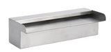Garvee Pool Fountain Stainless Steel Waterfall Spillway Outdoor Garden Patio 17.7" x 4.5" x 3.1"