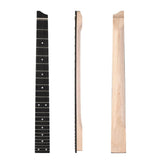 Garvee Canadian Maple Guitar Neck With Rosewood Fretboard, 25 Fret, Climate Resistant, Freeze Proof, DIY ST Replacement Part For 6-String Travel Guitars