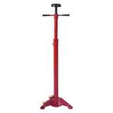 Garvee 3/4 Ton Underhoist Support Stand - 1655 lbs Capacity Jack Stand with 38.4" to 75.4" Lifting Range for Vehicle Lifting and Support, Black - Red