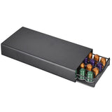 Garvee Pod Drawer Organizer, Coffee Capsule Holder, Space-Saving Under-Machine Storage Tray, 40-Pod Capacity, Black