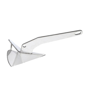 Garvee Upgraded 316 Stainless Steel Delta-Style Boat Anchor Heavy Duty Triangular Anchor 17 LBS