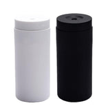 Garvee Liquid Dish Soap Dispenser 2 PCS Silicone Squeeze Bottles for Kitchen Bathroom, 240ml, White & Black - White & Black