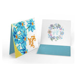 Garvee 12-Piece DIY Diamond Painting Greeting Cards Set with Envelopes, Creative Craft for Kids & Adults, High-Quality Paper, Birthday & Thank You Cards, Fun Crafting Activity