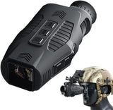 Garvee Monocular Night Vision Goggles 5X Digital Zoom 300m Range Portable for Hunting Camping Travel Black