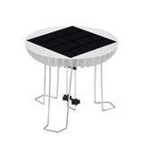 Garvee Solar Bird Bath Wiggler Solar Powered Water Agitator For Bird Baths & Garden Ponds White
