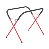 Garvee Folding Work Stand - 750 lbs Capacity Portable Adjustable Workbench for Garage and Shop, Foldable Design, Red - Red