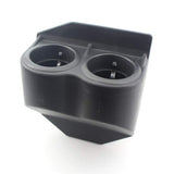 Garvee Red Horse Center Console Cup Holder Replacement ABS Dual Drink Holder Storage Organizer for C5 C6 Corvette 1997-2013 Black