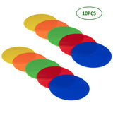 Garvee Spot Markers 9 Inch Non-Slip Rubber Floor Dots for Sports Games Agility Training, Multi-Color