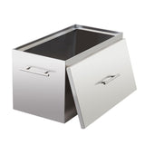 Garvee 15 Quart Water Bath Canner Stainless Steel 304 Food Grade Home Canning Pot with 2 Racks 20.5x11.5x13inch