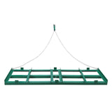 Garvee 72" Width Drag Harrow With 4ft Heavy Duty Chain For ATV UTV Tractor Lawn Mower, Steel Construction, Yard Leveling Tool