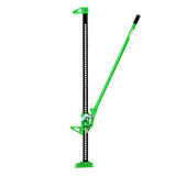 Garvee 60" Farm Jack 3 Ton Capacity Ratcheting Off Road Utility Heavy-Duty F-arm J-ack for Tractor Truck SUV Lift Height 5.12-52 Inches - Green