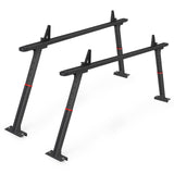 Garvee Truck Rack Adjustable Width 35.4-71in Aluminum Heavy Duty Ladder Rack Black for Pickup Trucks Kayak Surfboard Lumber