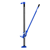 Garvee 60" Farm Jack 3 Ton Capacity Ratcheting Off Road Utility Heavy-Duty F-arm J-ack for Tractor Truck SUV Lift Height 5.12-52 Inches - Blue