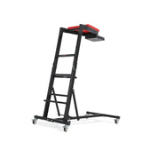 Garvee Automotive Engine Creeper Heavy Duty Foldable Creeper Adjustable Height 45"-66" Black 400 LBS Capacity - Vertical Base W/ Storage Tray