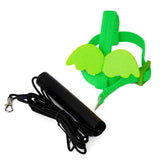 Garvee Ultralight Adjustable Parrot Harness Strap, Training Flight Rope, Small to Medium Parrots, Outdoor Use, Black