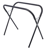 Garvee Portable Work Stand 750 LBS Adjustable Padded Folding Automotive Fender Stand for Garages Repair Shops DIY Heavy-Duty Black