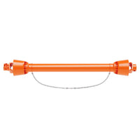 Garvee PTO Drive Shaft 1 3/8" PTO Shaft, 43"-61" Brush Hog PTO Shaft, 6 Spline End Round End PTO Driveline Shaft, Series 4 Tractor for Bush Hog,Finish Mower,Rotary Cutter