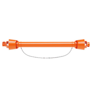 Garvee PTO Drive Shaft 1 3/8" PTO Shaft, 43"-61" Brush Hog PTO Shaft, 6 Spline End Round End PTO Driveline Shaft, Series 4 Tractor for Bush Hog,Finish Mower,Rotary Cutter