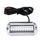 Garvee 2PCS Waterproof Marine Lights 316 Stainless Steel 27 LED Underwater Boat Lights IP68+ Transom Stern Deck Lights for Boat Pontoon Yacht 10-36V DC