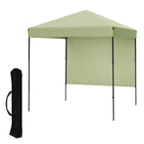 Garvee Easy Assembly One-Touch Tarp Tent with Side Sheet for Camping 7.22ft x 7.22ft Light Green - Light Green