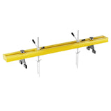 Garvee Engine Support Bar 1100 LBS Capacity Dual Hooks Motor Lift Hoist for Home Garage Auto Repair Yellow - Yellow-A