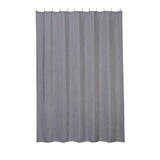 Garvee Shower Curtain Water-Repellent Linen-Like Material Weighted Non-Slip Dark Gray 182x243cm with Hooks for Home and Hotel - Dunkelgrau
