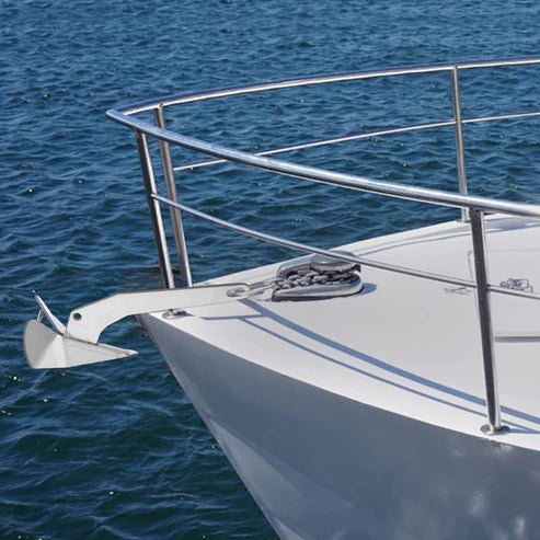 Garvee Upgraded 316 Stainless Steel Delta-Style Boat Anchor Heavy Duty Triangular Anchor 22 LBS