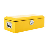 Garvee Heavy Duty Steel Truck Bed Tool Box – Waterproof Metal Storage Organizer with Lock, Side Handle, Durable Compact Toolbox for Pickup, RV, Trailer, Workshop – Powder-Coated Yellow, 30x13x9.6 Inches, 2026 Model - Yellow