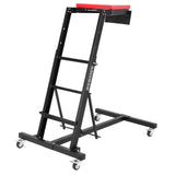 Garvee Automotive Engine Creeper Heavy Duty Foldable Creeper Adjustable Height 45-66" Black - Vertical Base W/ Storage Bag
