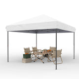 Garvee 10' X 10' Pop Up Canopy Tent Waterproof UV Resistant Commercial Instant Shelter with Carry Bag, White - White