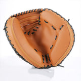 Garvee Left Hand Baseball Mitt Gloves, Leather Infield Throwing Gloves, Catcher's Mitt, 12.5", Artificial Leather, Youth & Adult