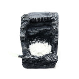 Garvee Aquarium Mountain Ornament with Underwater Sand Medium Fish Tank Resin Rockery Decor Natural Color - Lmc20643# Medium
