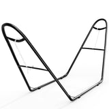 Garvee Universal Double Hammock Stand Heavy-Duty Steel Black Fits 9 to 14 Foot Hammocks Outdoor 550-Pound Capacity