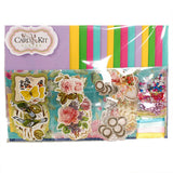 Garvee Paper Card Making Kits Colorful Handmade Greeting Card Set for Birthday Thanksgiving Christmas Baby Shower 17x11.5cm Multicolor